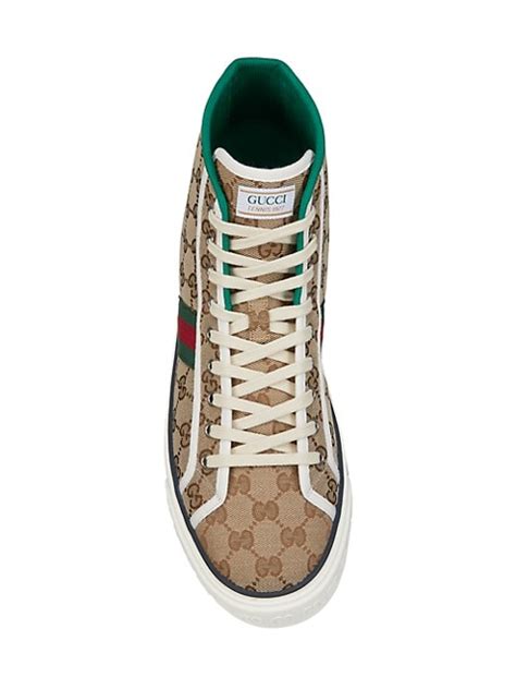 saks shoes gucci|saks gucci high tops.